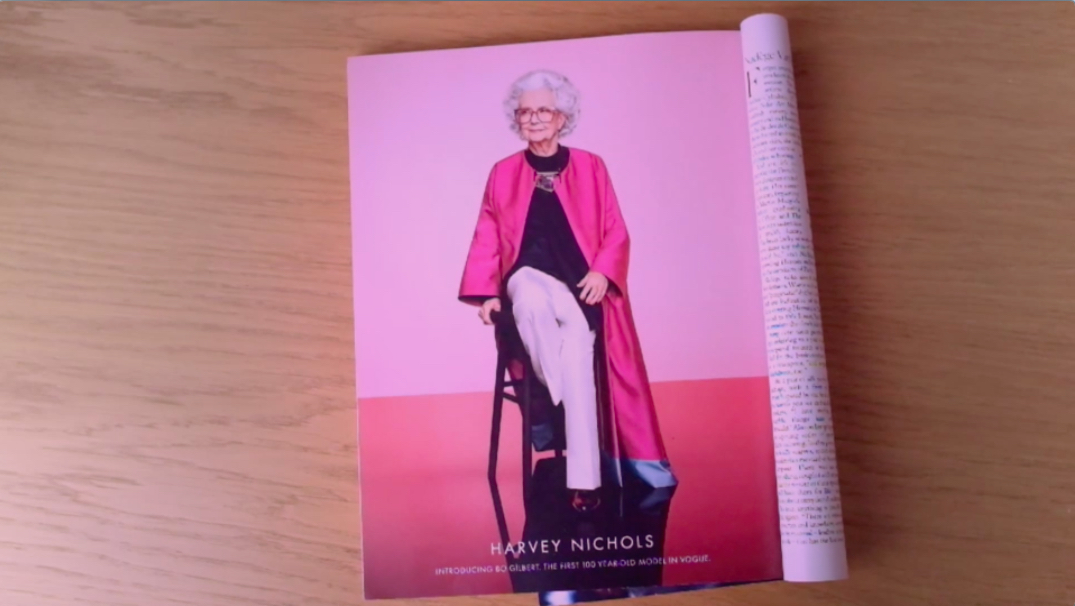 Vogue’s 100 year-old model